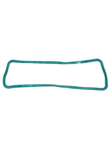 Прокладка масл. картера ЯМЗ-238 (армированная, резина, зеленая, МБС)