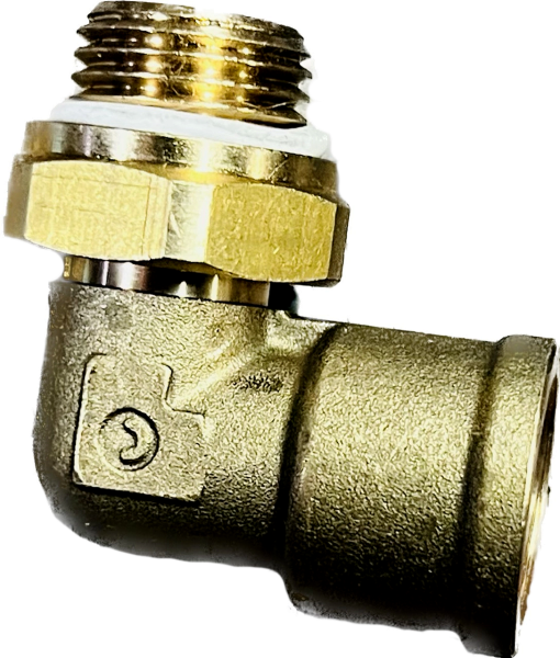Фитинг металл. M16x1.5-M16x1.5C (угловой) 