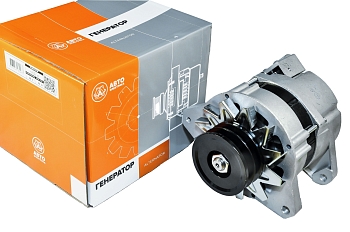 Генератор Г-3301, 3306, 3309, 3932, 3933, 34039 дв.ММЗ Д-245 28В 60A, 2-ручьевой (ан. 5101.3701-01