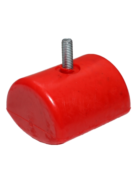 Подушка рессоры (задней дополнительной, полиуретан, красный)