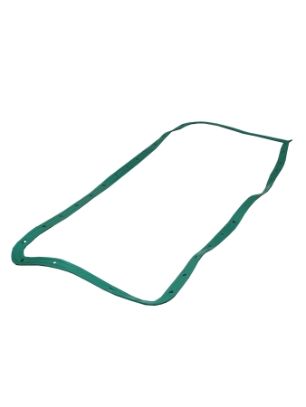 Прокладка масл. картера ЯМЗ-238 (армированная, резина, зеленая, МБС)