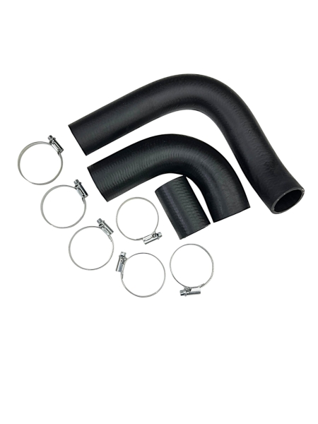 Патрубки радиатора 3110, 3102 дв.402 (к-т 3 шт с хомутами червячными) ОРИГИНАЛ ФАРЕР