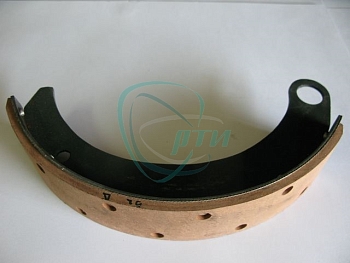 Колодка тормозная ГАЗ 53 перед. длин. (накладка "БзАТИ")