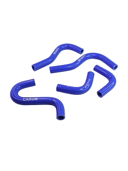Патрубки отопителя Газель "Бизнес" Фермер силикон (5шт.) CARUM
