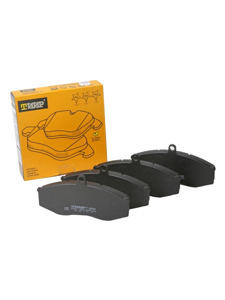 Колодка тормозная ЗИЛ Бычок перед. Комфорт (б/асб.) (комп. 4шт)