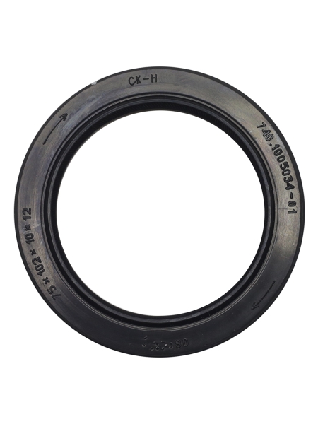 Сальник коленвала (пер.) КамАЗ 75х102х10