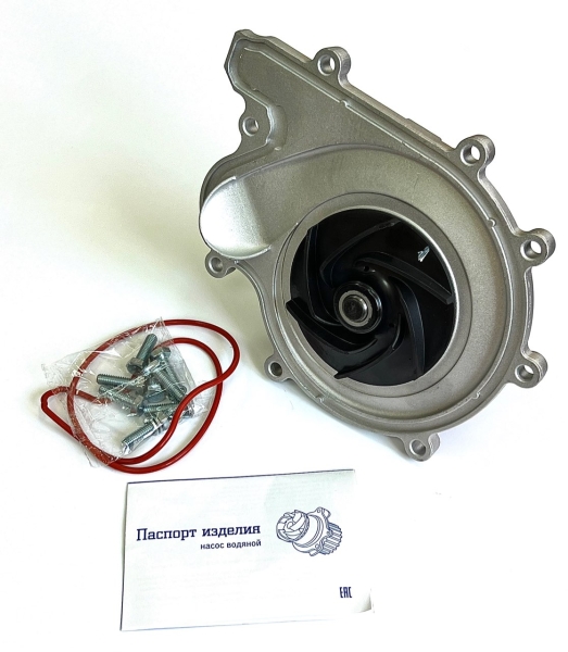 Насос водяной (помпа) дв.Cummins ISF 2.8L в сб. (с метиз) LUZAR
