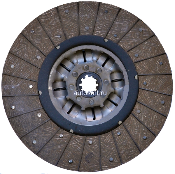 Диск сцепления ведомый ПАЗ-4234, МАЗ-4370 "Зубренок", ЗИЛ Д-245 б/асб.