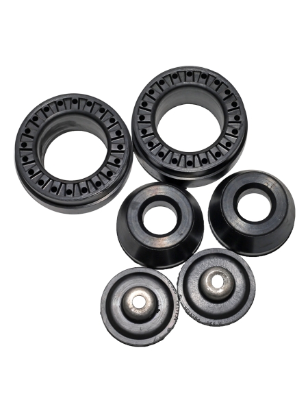 Проставки под пружины KIA Rio 3 перед./зад. (увеличение клиренса) Полиэдр