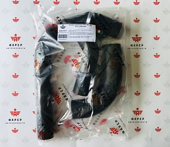 Патрубки радиатора 3102 дв. 402 (к-т 4 шт с хомутами) NORMA ФАРЕР