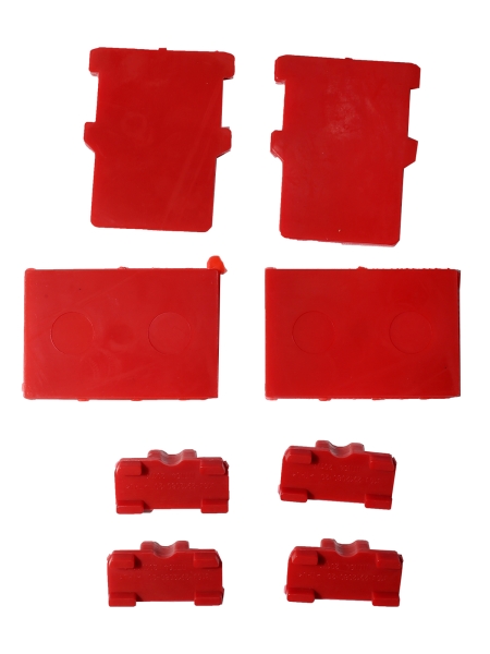 Прокладка рессоры межлистовая УАЗ-3163 "Патриот" (полиуретан) (к-т 8 шт.)