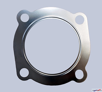 Прокладка турбокомпрессора ЯМЗ-536 (к выпускному патрубку) металл