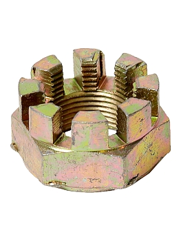 Гайка М24х1,5 ступицы Г-53 (корон.)