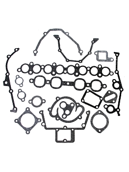 Прокладки двигателя 406 (16 шт. паронит 0,5) Стандарт Эксперт РТИ Комплект