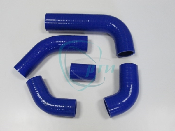 Патрубки радиатора УАЗ-31519 "Хантер" дв.УМЗ-421 инжектор (5 шт.) силикон ТехноПартнер