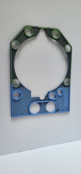 Прокладка ГБЦ ЯМЗ-8421 зел./син. с метал. каркасом