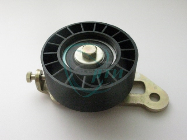 Ролик натяжителя ремня 405,406 дв. (усилен.) в сборе с кронштейном