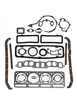 Комплект прокладок дв. УМЗ-417 (под сальник) СТАНДАРТ (полный), паронит 0.8 20 шт. ФАРЕР