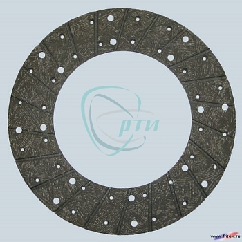 Накладка фрикционная (ферродо) Вал-й, ПАЗ (б/асб) свер