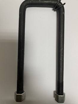 Стремянка рессоры 3302,2705 (220мм) задняя в сборе увеличенная