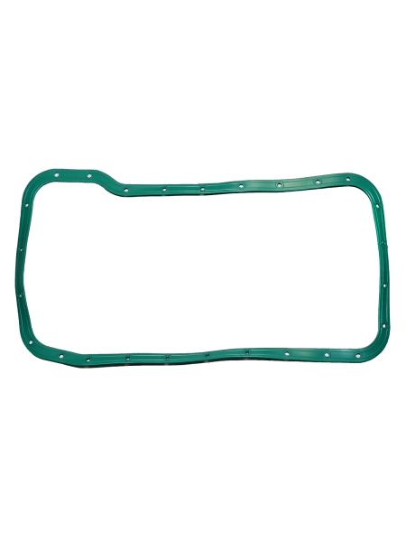 Прокладка масл. картера ЯМЗ-534 (армированная, резина, зеленая, МБС) Авторесурс