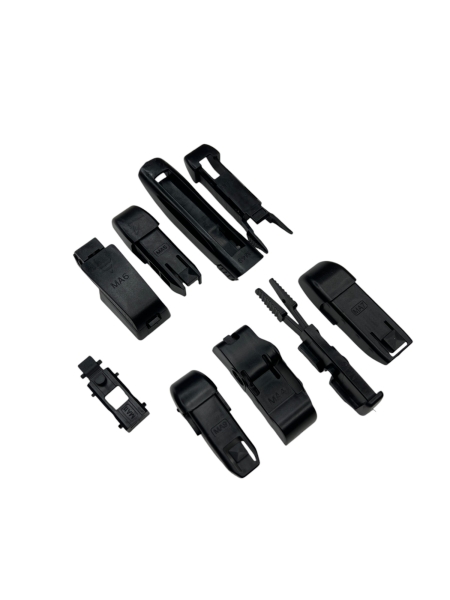 Щетка стеклоочистителя бескаркасная 22/550mm креплени 9 коннекторов KURUMAKIT