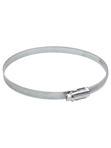 Хомут червячный 100-120/9 (цинковое хроматирование) Завод ТРУД