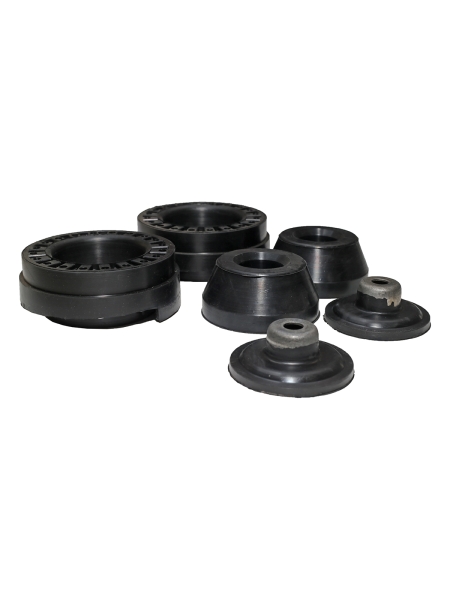 Проставки под пружины Hyundai Solaris перед./зад. (увеличение клиренса) Полиэдр