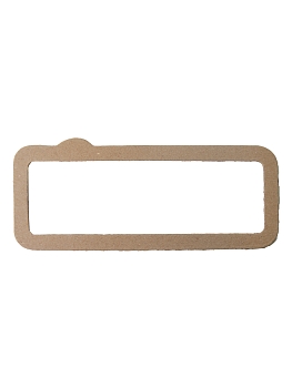 Прокладка крышки коробки толкателей УАЗ (картон 1,5)