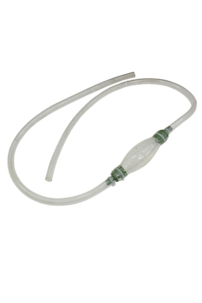 Насос для ручного переливания бензина в сборе (силикон, 1,5м)