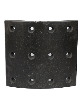 Накладка тормозная КАМАЗ ЕВРО сверл. (б/асб.)