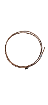 Трубка тормозная ПАЗ-3205 (202см/6мм) от ГТЦ к задн. торм.