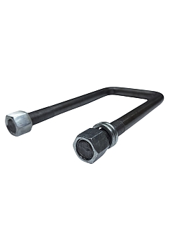 Стремянка задней рессоры Г-ль 190 мм в сборе