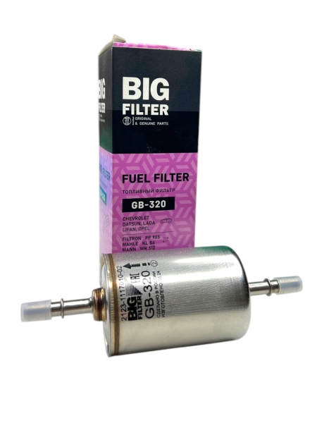 Фильтр топливный БИГ ВАЗ 2123, 1118, ZAZ-Daewoo мет.