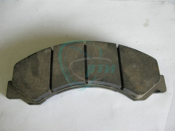 Колодка тормозная Богдан перед. (б/асб)