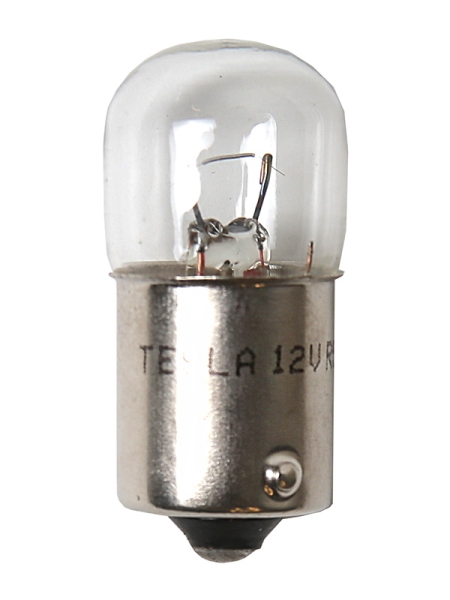 Лампа А 12V-5W ВА15S Tesla (габ.огни,номер.знак,салон)