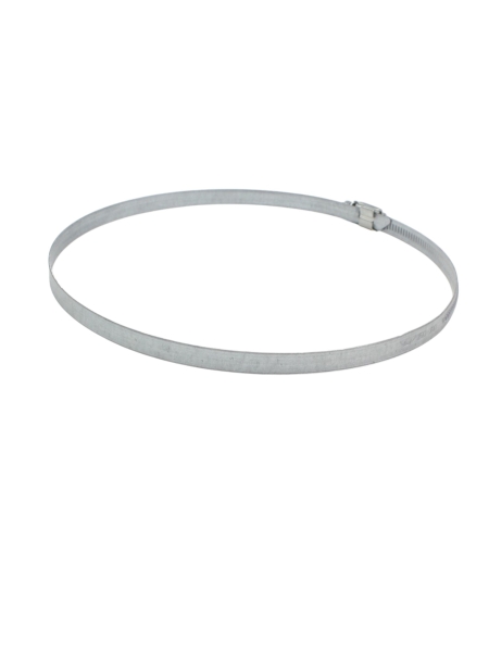 Хомут червячный 150-180/9 (цинковое хроматирование) Завод ТРУД