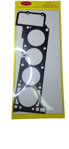 Прокладка головки блока 40624 (2 слоя высоколегирован. жаропрочная сталь) с полимерн. покрытием БЦМ