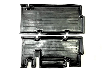 Ковры салона ГАЗель Фермер (1995-) (задний ряд) (резина) AVTODRIVER