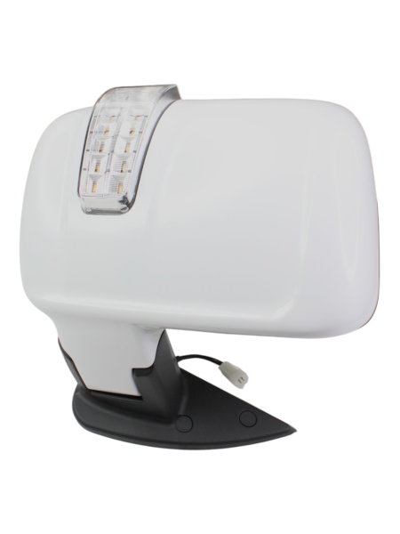 Зеркало заднего вида /Г-ль Бизнес/(одноногое) руч. привод, обогрев, с повт (белое) правое