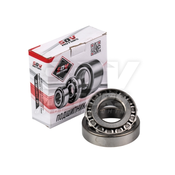 Подшипник ступицы передней Г-ль внутренний (аналог 30307) (7307)