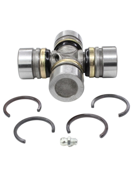 Крестовина карданного вала УАЗ с масленкой и стопорными кольцами (крупная игла)