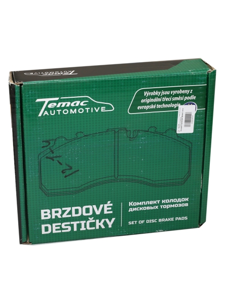 Колодка тормозная Renault, Volvo (к-т с пружинами) 249х109,74х29