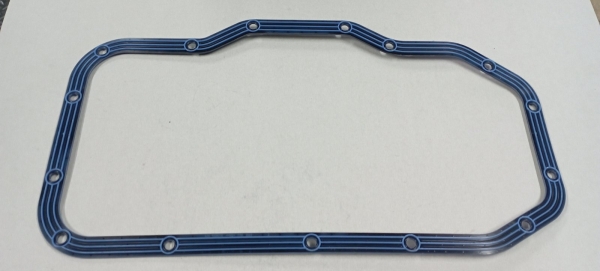 Прокладка масл. картера 406 дв. с РА каркасом син.