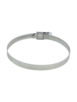 Хомут червячный 77-95/9 (цинковое хроматирование) Завод ТРУД