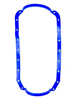 Прокладка масл. картера Г-ль дв.УМЗ-4216 (силикон с пресс-шайбами) синий