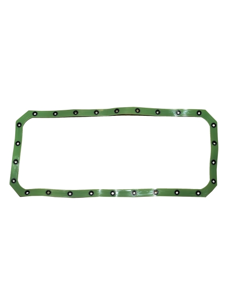 Прокладка масл. картера ЗИЛ-130 (силикон, зеленый, с пресc-шайбами) Technik
