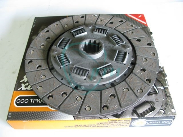 Диск сцепления ведомый УАЗ-417 (4-х ступ) б/асб