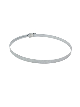 Хомут червячный 140-160/9 (цинковое хроматирование) Завод ТРУД