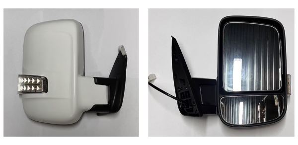 Зеркало заднего вида /Г-ль Бизнес/(одноногое) руч. привод, обогрев, с повт (белое) правое